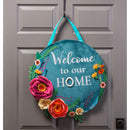 Floral Spring Wreath Door Decor,2dhbe1723