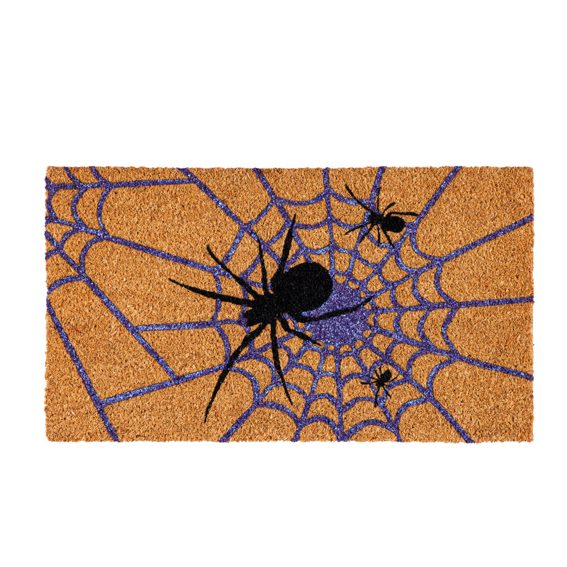 Evergreen Floormat,Halloween Coir Mat, 3 Asst,28x0.56x16 Inches
