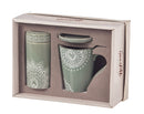 China Tea Gift Set, 9 OZ., Tea Lace,3tgs6326