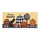 Happy Halloween Black Cat Sassafras Switch Mat