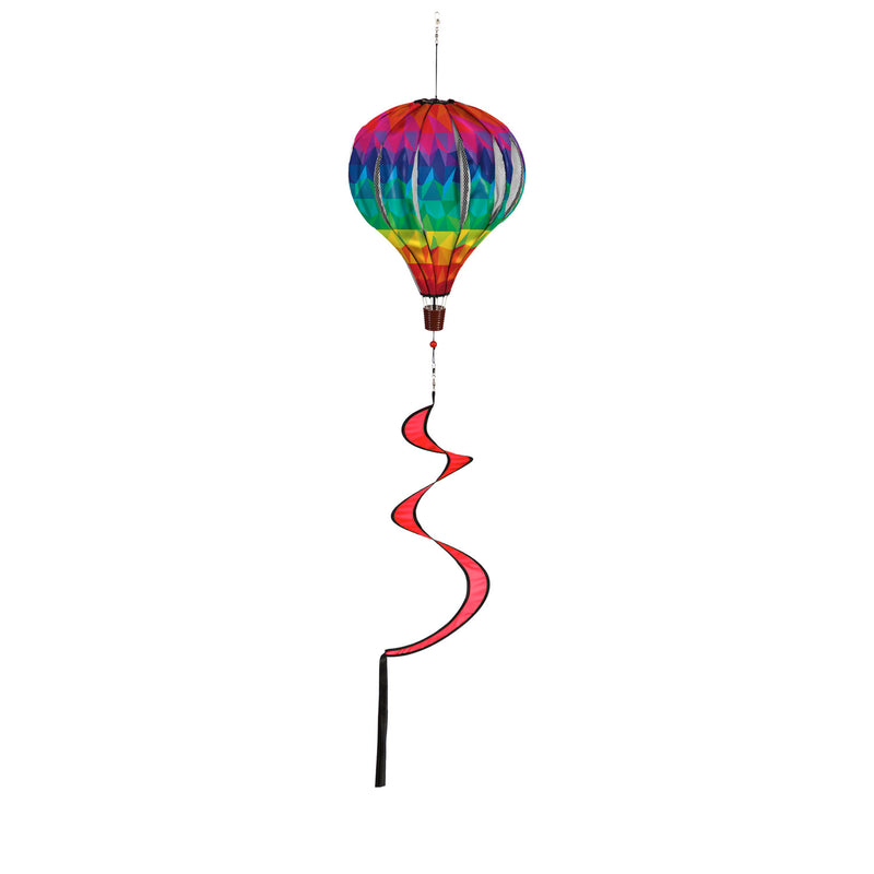 Evergreen Ballon Spinner,Spectrum Balloon Spinner,15x15x55 Inches