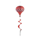 Stars and Plaid Solar Balloon Spinner,45b342sl