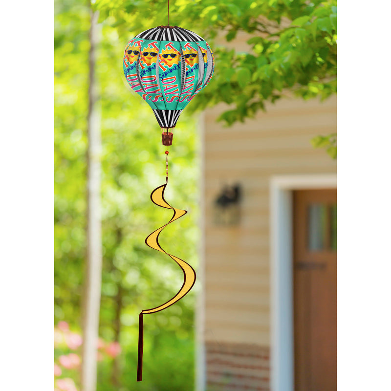 Evergreen Ballon Spinner,HOT Summer Sun Balloon Spinner,15x55x15 Inches