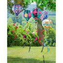 USA Gnomes Burlap Balloon Spinner,45bb416