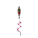Spring Hummingbird Burlap Balloon Spinner,45bb462