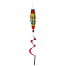 Welcome Summer Truck Solar Lit Burlap Balloon Spinner,45bb494sl