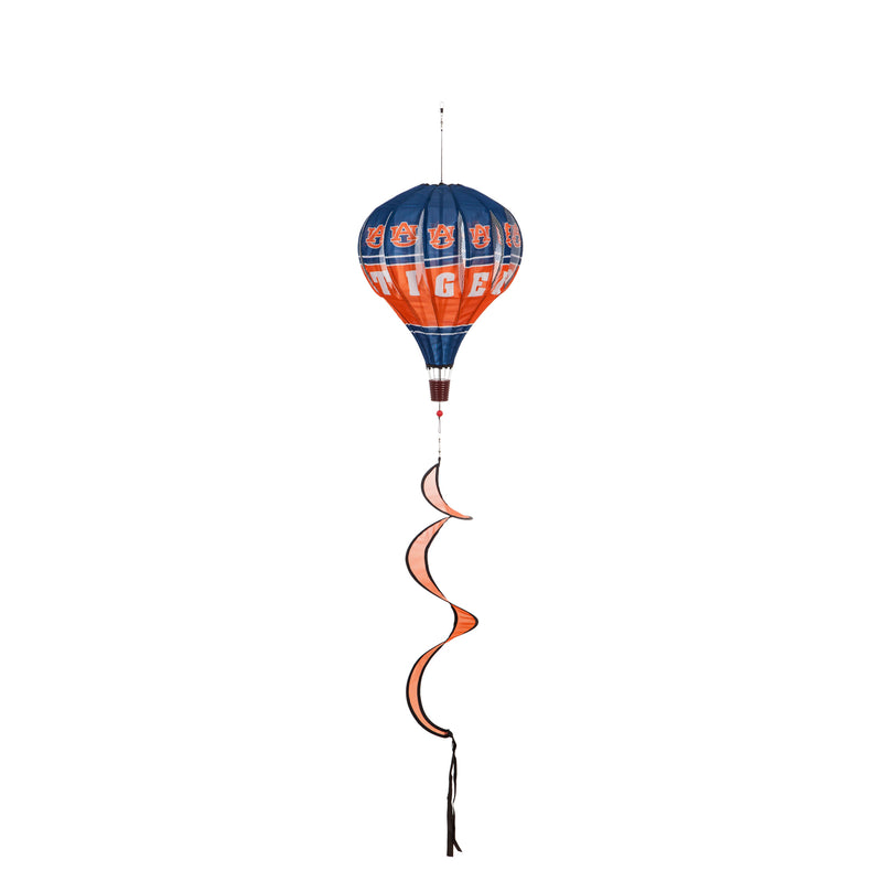 Evergreen Ballon Spinner,Auburn University, Balloon Spinner,14x14x59.5 Inches