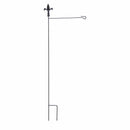 Garden Stand, Fleur de Lis, Black,01046