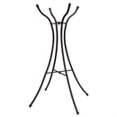 Metal Bird Bath Stand, Hourglass Shape