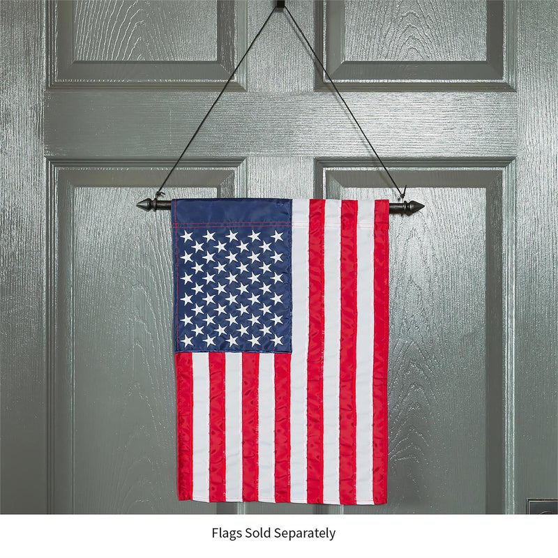 Garden Size Metal Dowel Flag Hanger