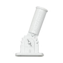 Adjustable Aluminum House Flag Bracket, White Finish