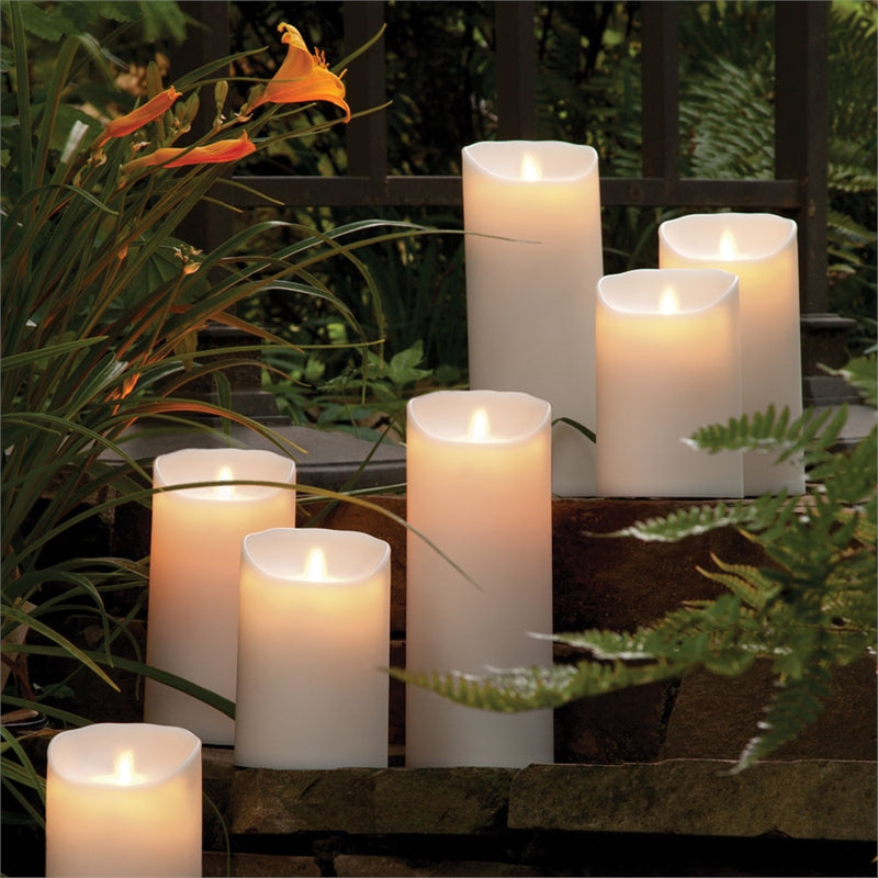 Napa Home Garden, LIGHTLI OD MOVING FLAME PILLR 3.5x7,10010