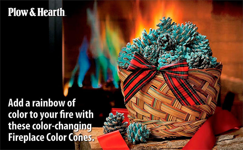 Color-Changing Fireplace Color Cones, 5 lb. Bag