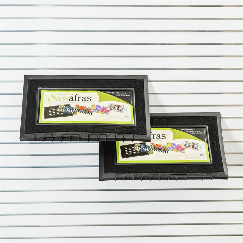 Slatwall Floor Mat Shelf