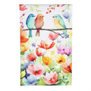 Bird Talk Burlap House Flag