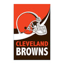 Cleveland Browns Burlap House Flag