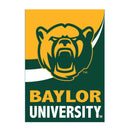 Baylor University Burlap Flag House Size