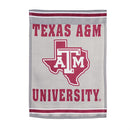 Embossed Suede Flag, House Size, Texas A&M