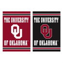 Embossed Suede Flag, House Size, University of Oklahoma