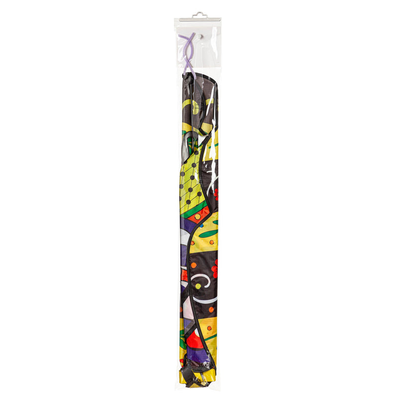 Ever Fliers Fun Floral Bee Kite with Tail and Reel
