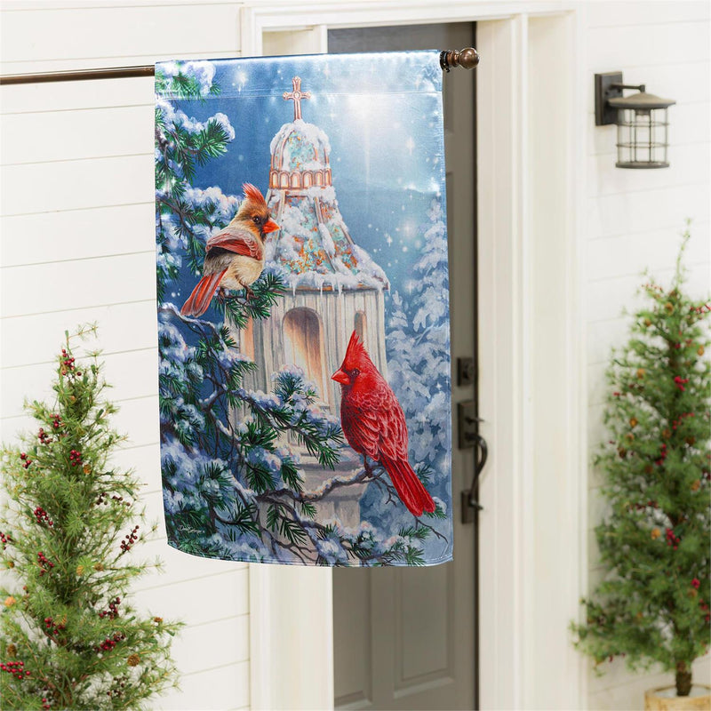 Cardinal Lamp Post Lustre House Flag