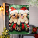 Cozy Goldies Lustre House Flag