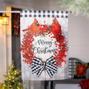 Country Berry Wreath Moire House Flag