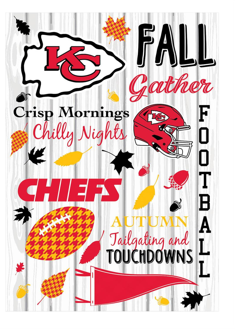 Kansas City Chiefs, Moire Flag, House Size, Fall Seasonal