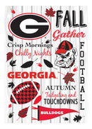 University of Georgia, Moire Flag, House Size, Fall Seasonal