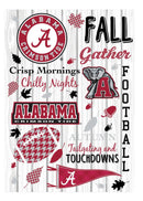 University of Alabama, Moire Flag, House Size, Fall Seasonal
