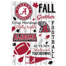 University of Alabama, Moire Flag, House Size, Fall Seasonal