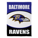 Baltimore Ravens Suede Flag, House