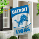 Detroit Lions Suede Flag, House
