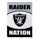 Las Vegas Raiders Suede Flag, House