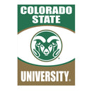 Colorado State University Suede Flag, House