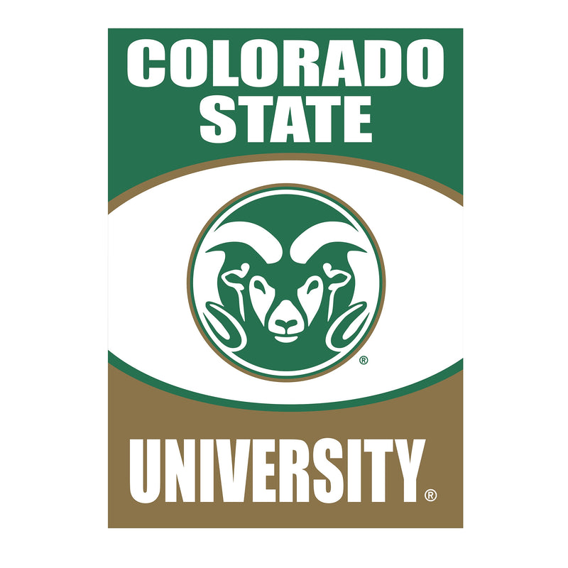 Colorado State University Suede Flag, House