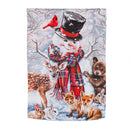 Forest Friends House Suede Flag