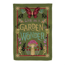 Garden of Wonder Suede House Flag