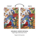 Where Birds Gather Suede House Flag