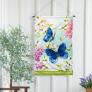 My Garden Suede House Flag