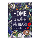 Greenhouse Retreat Suede House Flag