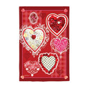 Patches Of Love Suede House Flag