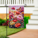Sunset Garden Suede House Flag