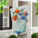 RWB Bouquet Suede House Flag