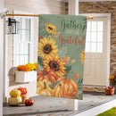 Grateful Gatherings Suede House Flag