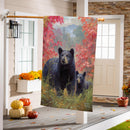 Berry Hunting Suede House Flag