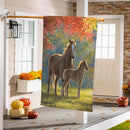 Family Time Suede House Flag