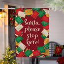 Letters To Santa Suede House Flag