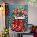 Winter Boots Suede House Flag