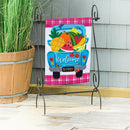 Fruity Truck Burlap Garden Flag